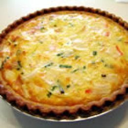 Louisiana Crab Quiche