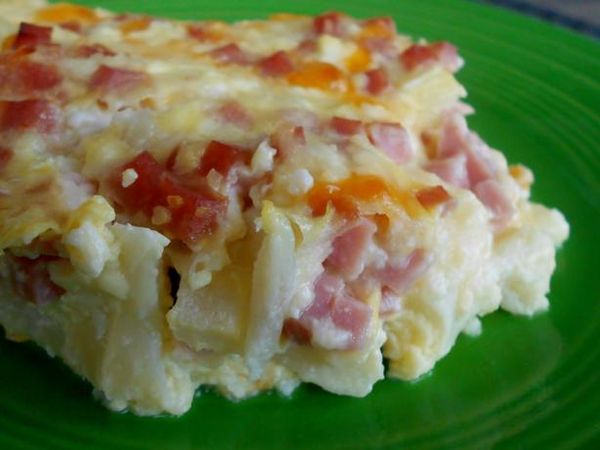 Low Carb Amish Ham Casserole