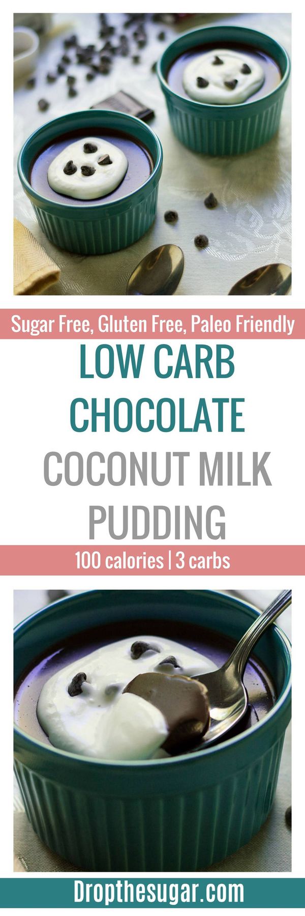 Low Carb Chocolate Coconut Milk Pudding