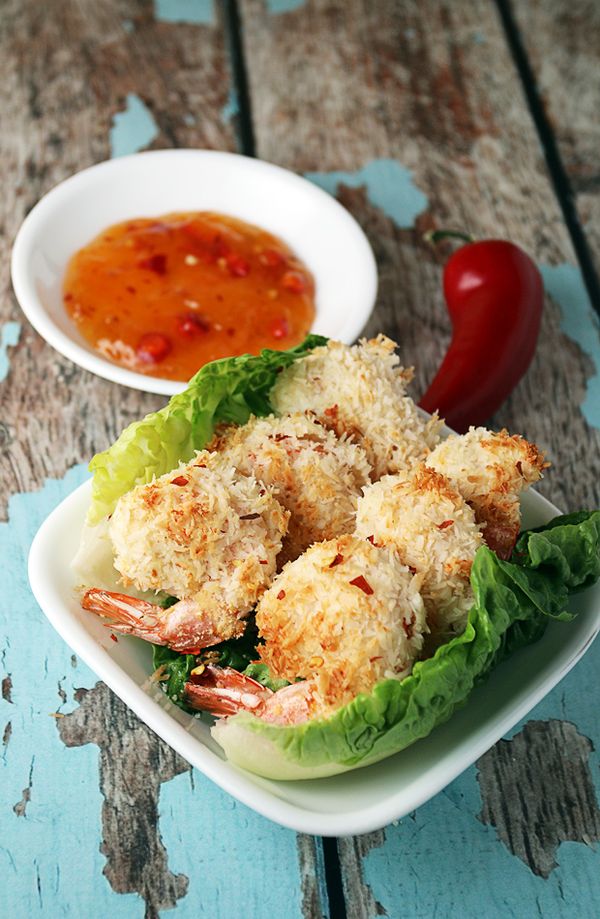 Low Carb Coconut Shrimp