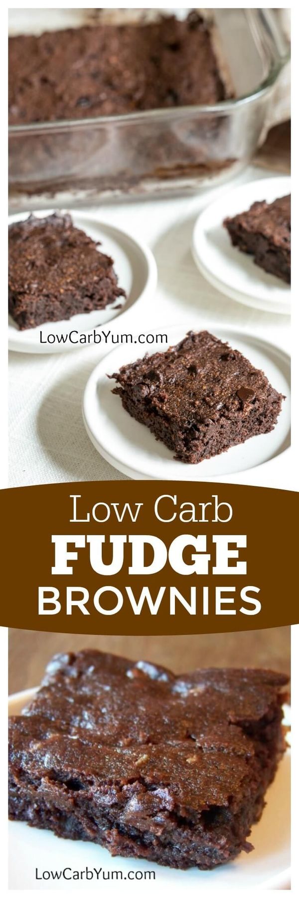 Low Carb Fudge Brownies