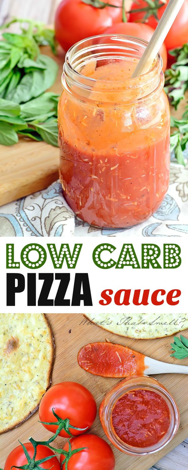 Low Carb Keto Pizza Sauce