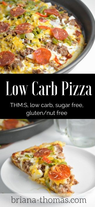 Low Carb Pizza Crust