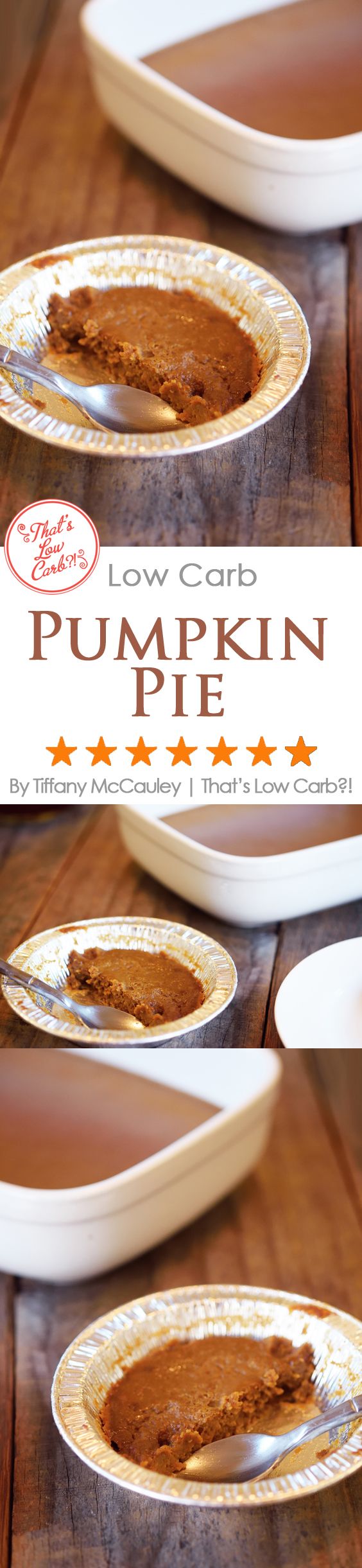 Low Carb Pumpkin Pie