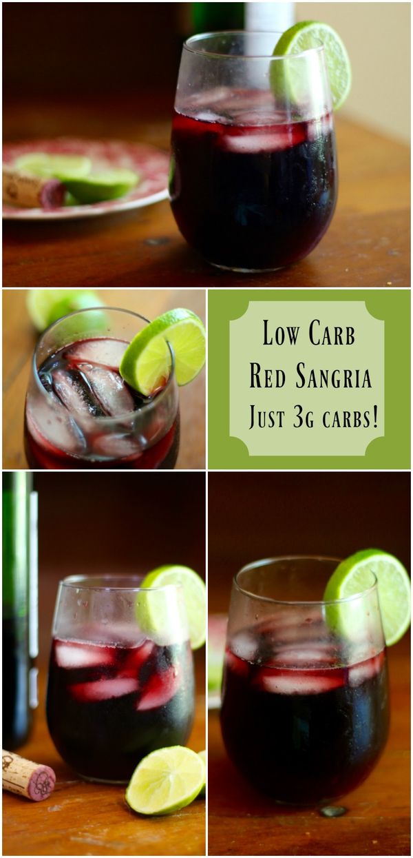 Low Carb Red Sangria