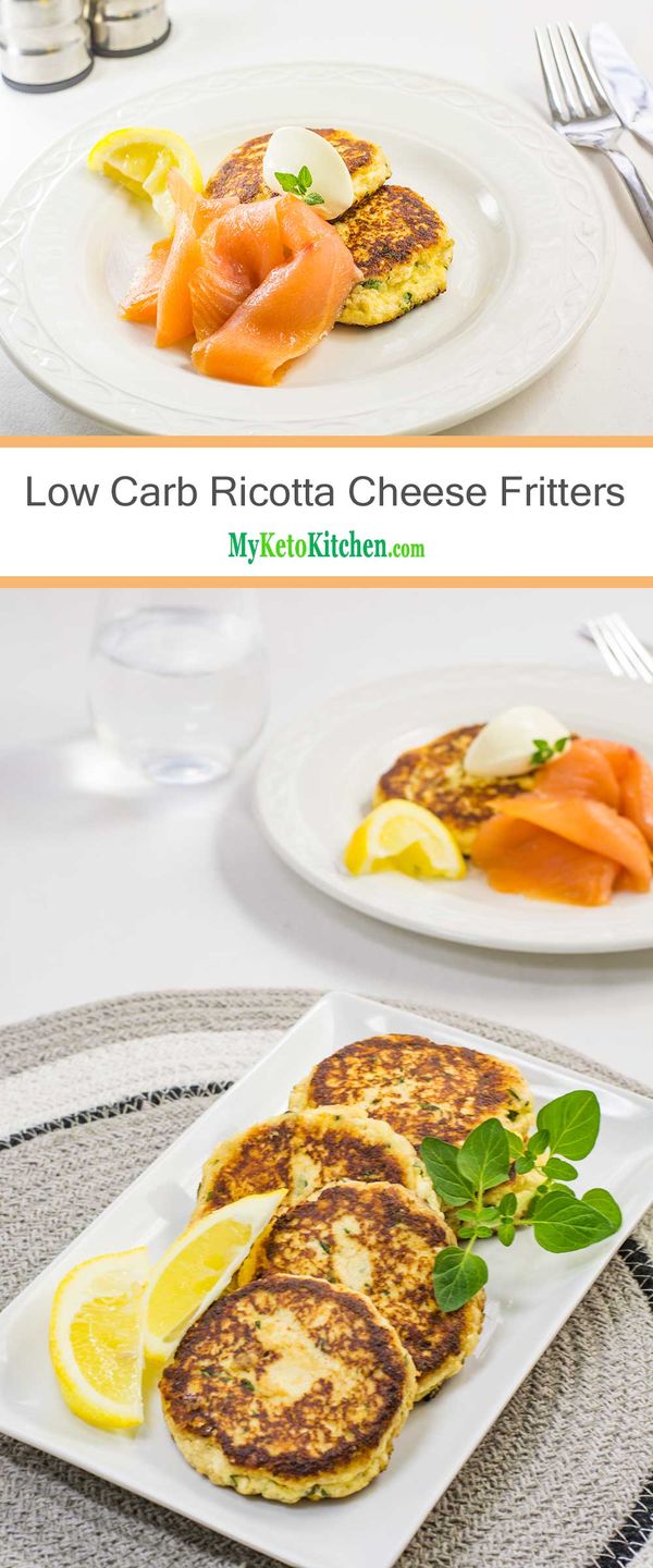 Low Carb Ricotta Cheese Fritters