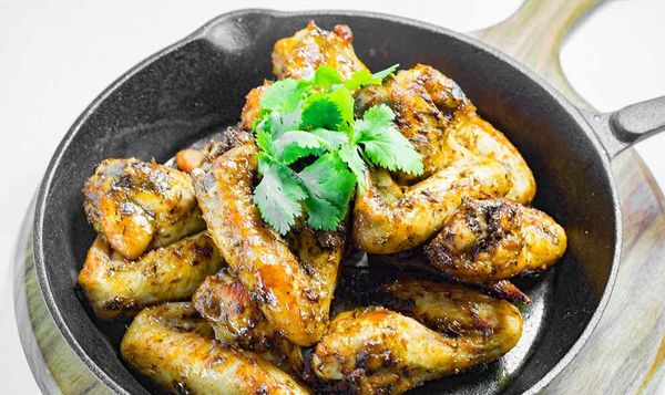 Low Carb Texan BBQ Chicken Wings