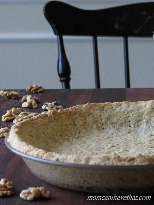 Low Carb Walnut Pie Crust