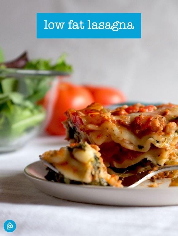 Low Fat Lasagna