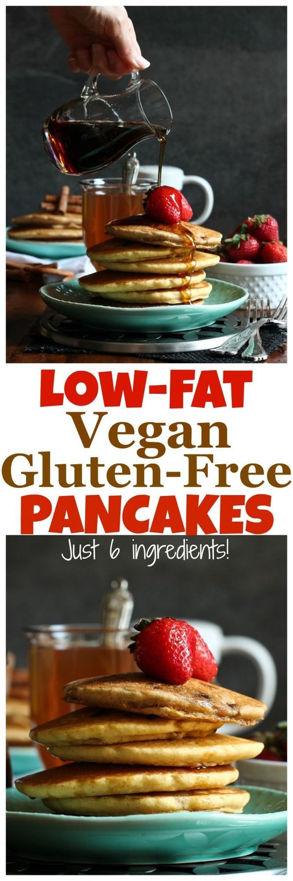 Low-Fat Vegan Gluten-Free Pancakes