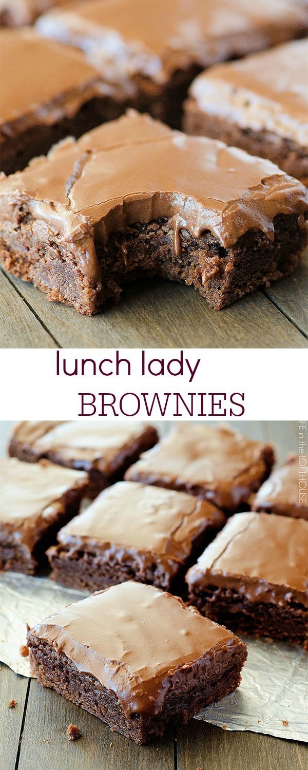 Lunch Lady Brownies