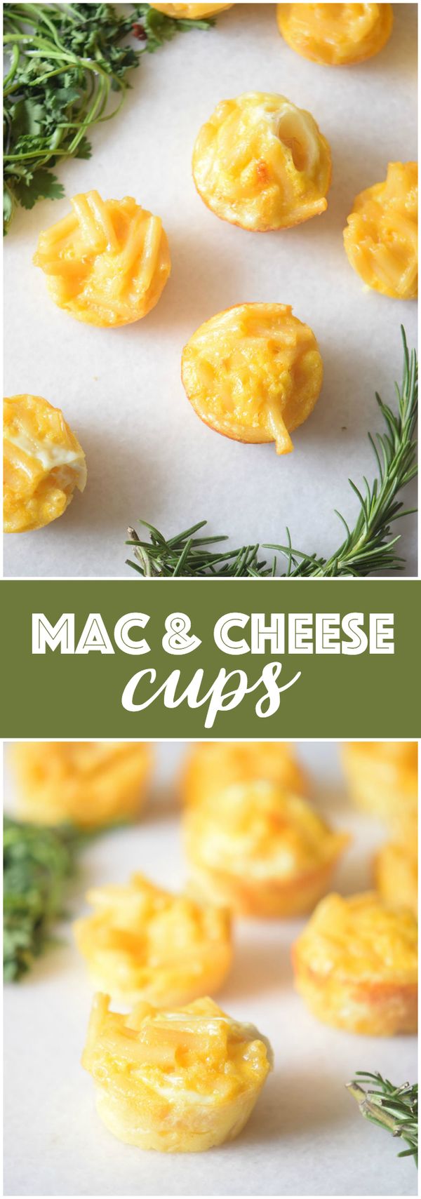 Mac and Cheese Cups