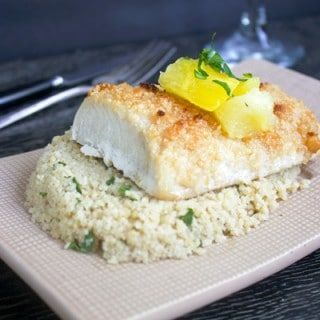 Macadamia Crusted Mahi Mahi (GF, Low Carb and Paleo