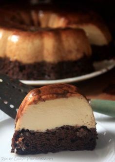 Magic Chocolate Flan Cake