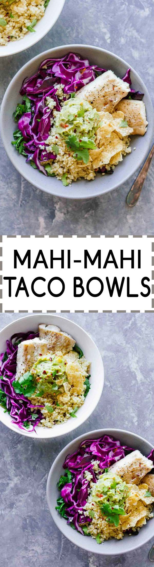 Mahi-Mahi Taco Bowls