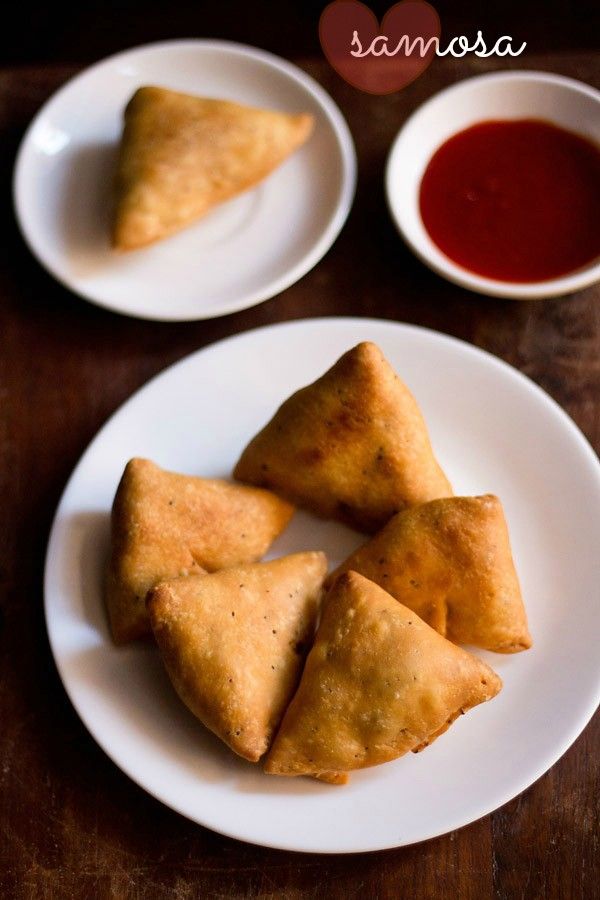 Makes about 12 samosas