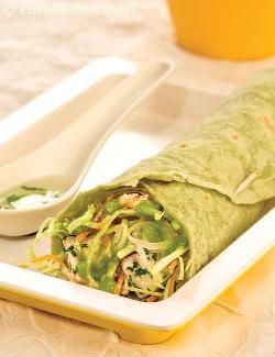 Makhmali Paneer Tikka Wrap