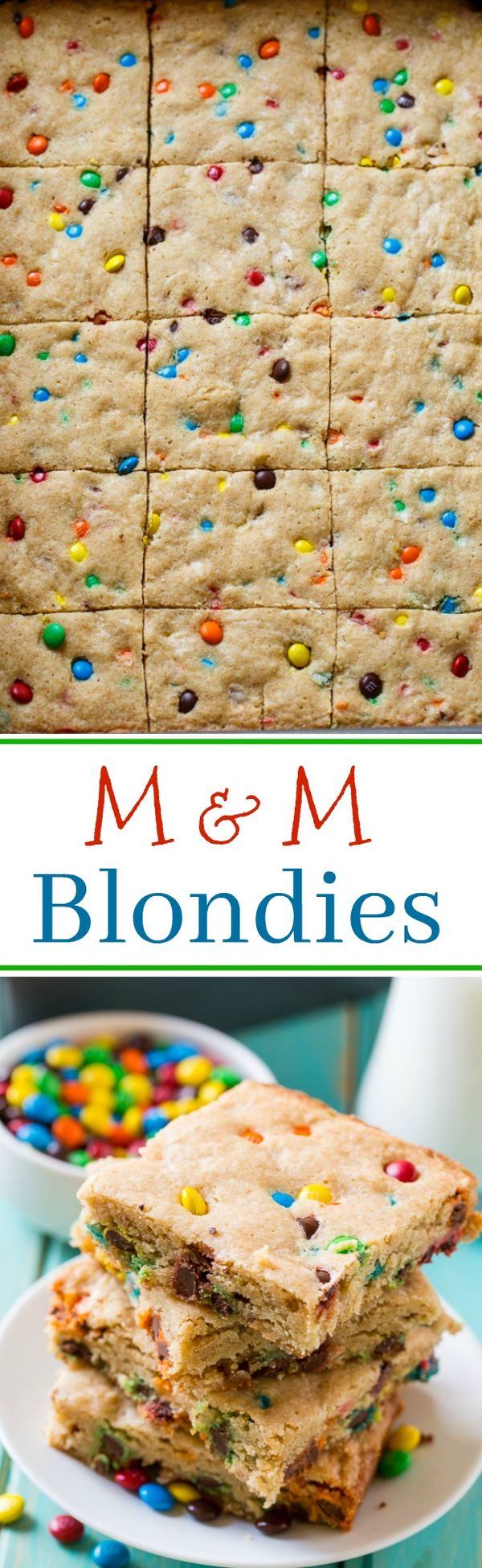 M&M Blondies