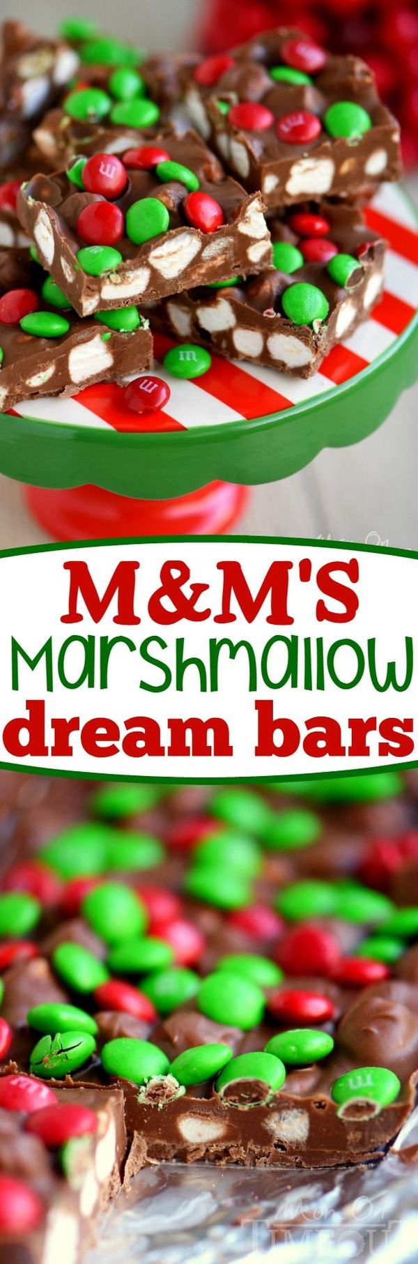 M&M's Marshmallow Dream Bars