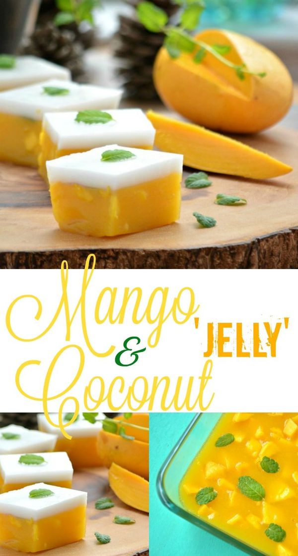 Mango and Coconut ‘Jelly’