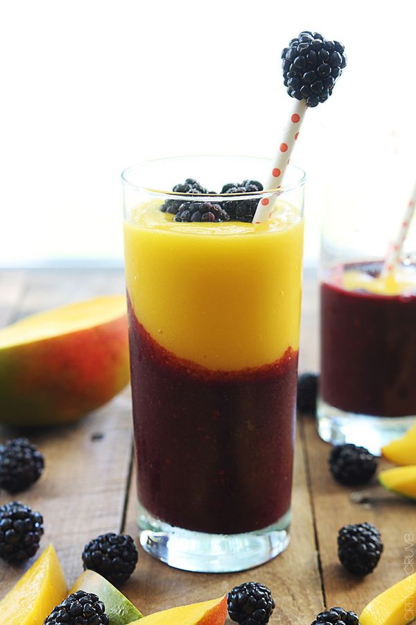 Mango Blackberry Smoothie