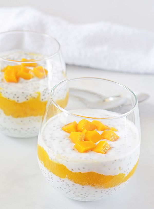 Mango Chia Pudding