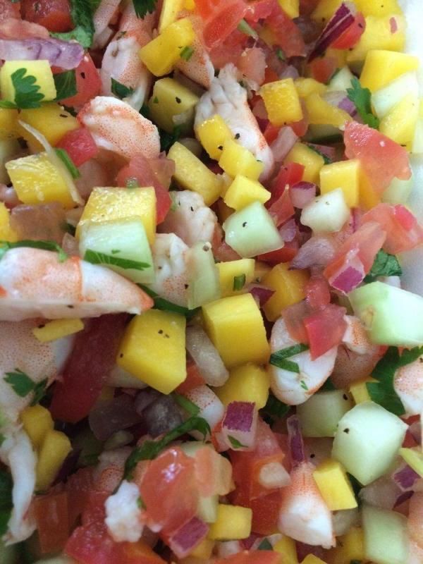 Mango Shrimp Ceviche