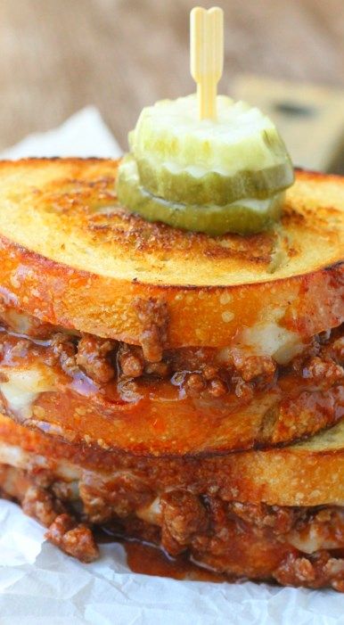 Manwich Grilled Cheese