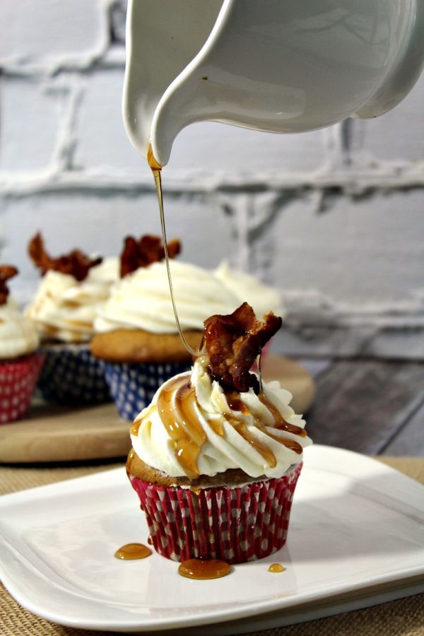 Maple Bacon Cupcakes Batter