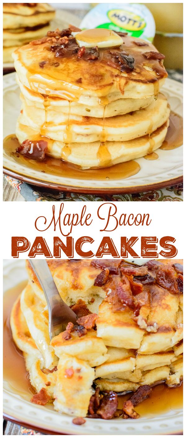 Maple Bacon Pancakes