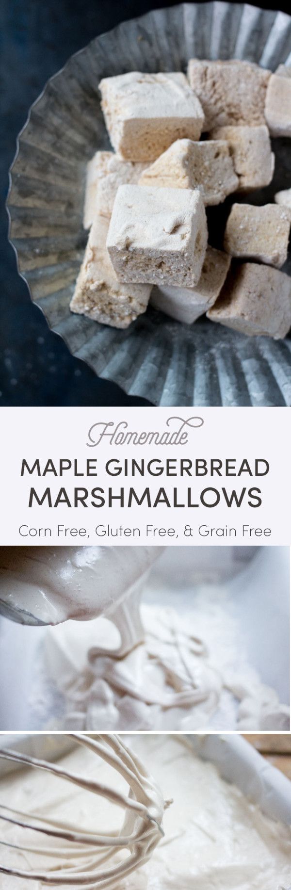 Maple Gingerbread Marshmallows