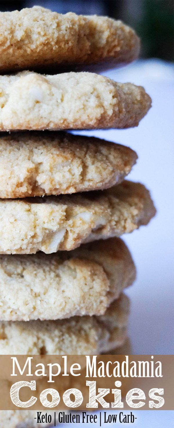 Maple Macadamia Nut Cookies