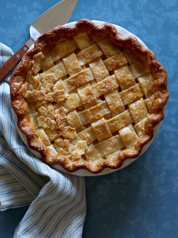 Maple Pear and Ginger Pie