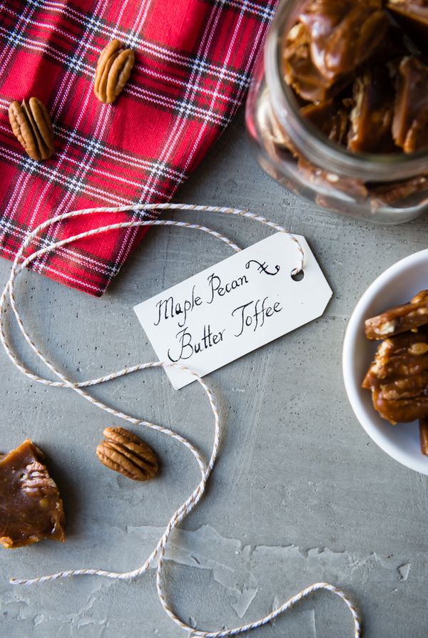 Maple Pecan Butter Toffee