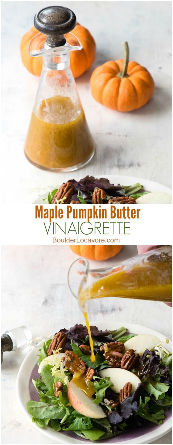 Maple Pumpkin Butter Vinaigrette