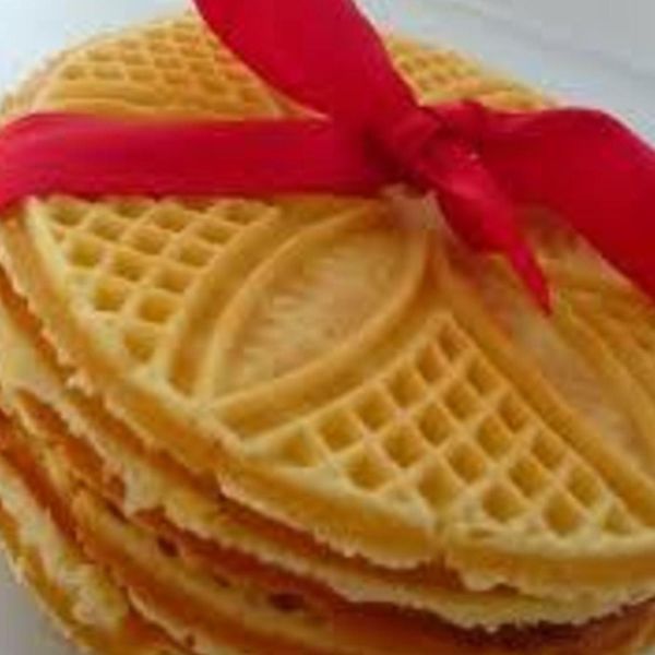 Maple Walnut Pizzelles