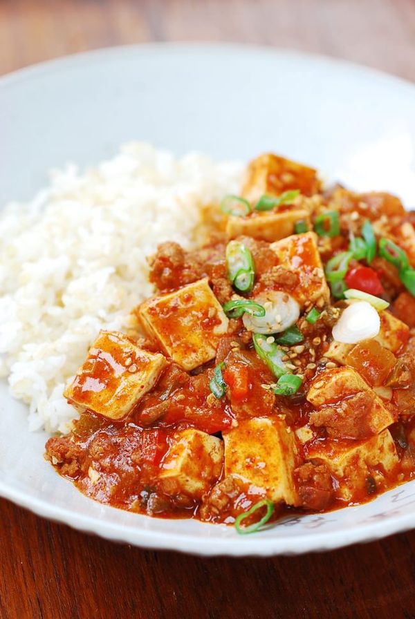 Mapo Tofu (Korean-style