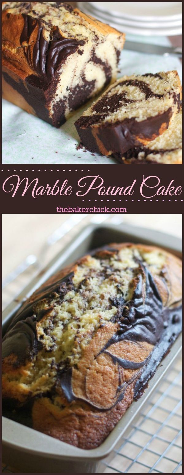 Marble Pound Cake