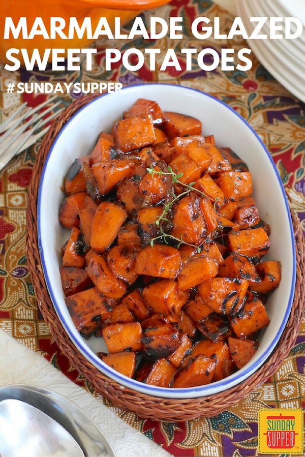 Marmalade-Glazed Sweet Potatoes