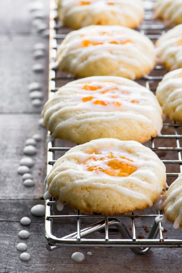 Marmalade Thumbprint Cookies