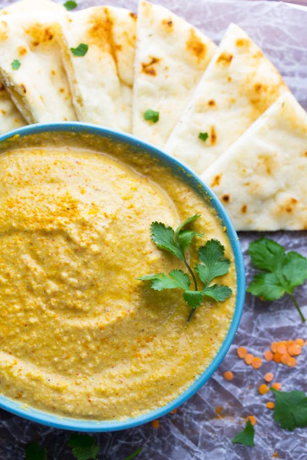 Masala-Spiced Lentil Hummus