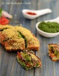 Masala Toast ( Mumbai Roadside Recipes 