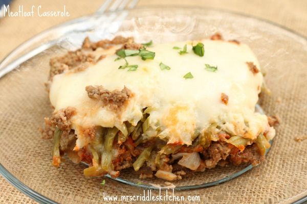 Meatloaf Casserole (THM S- Low Carb