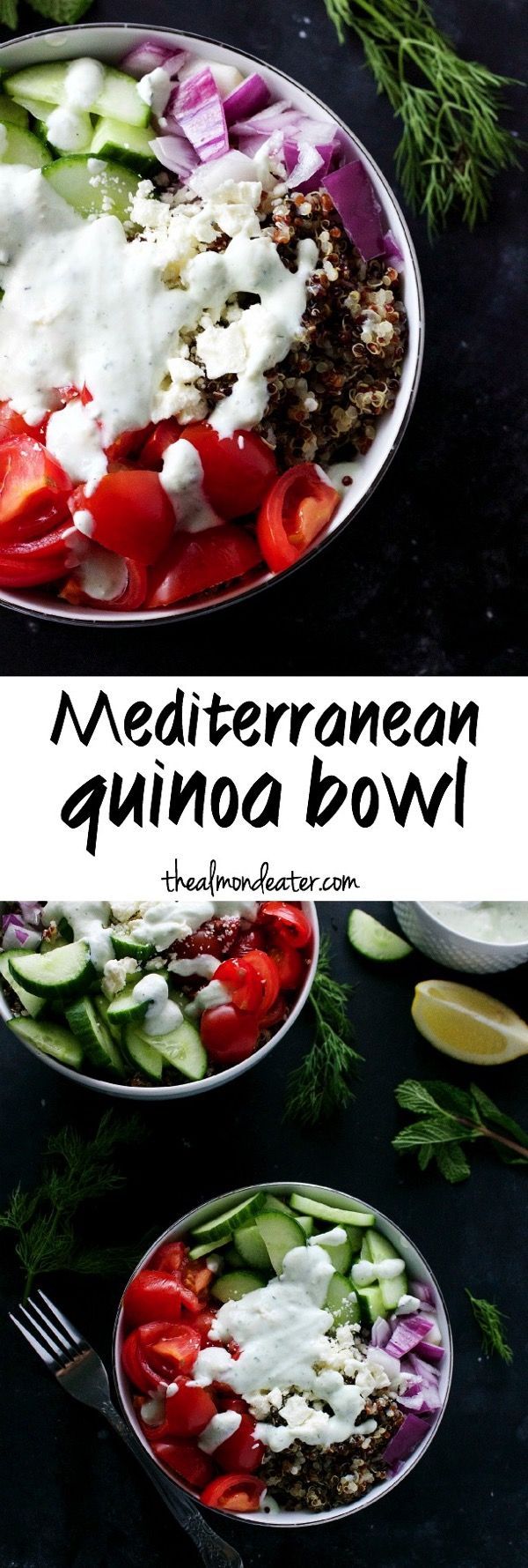 Mediterranean Quinoa Bowl