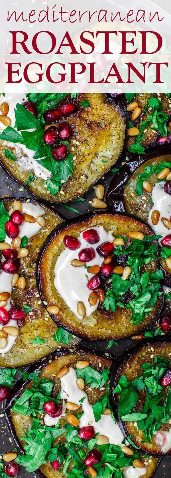 Mediterranean Roasted Eggplant