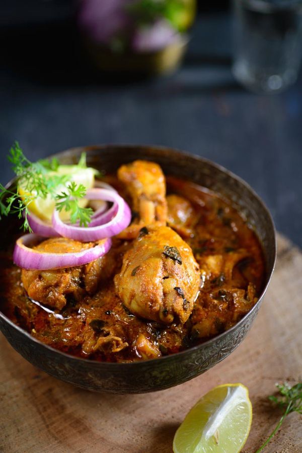 Methi Murg / Fenugreek Chicken