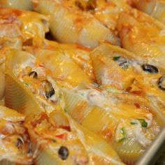 Mexican Chicken Stuffed Shells