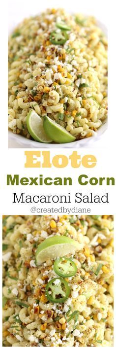 Mexican Corn Macaroni Salad