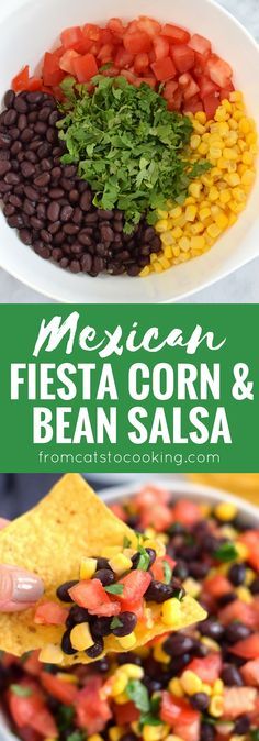 Mexican Fiesta Corn & Bean Salsa