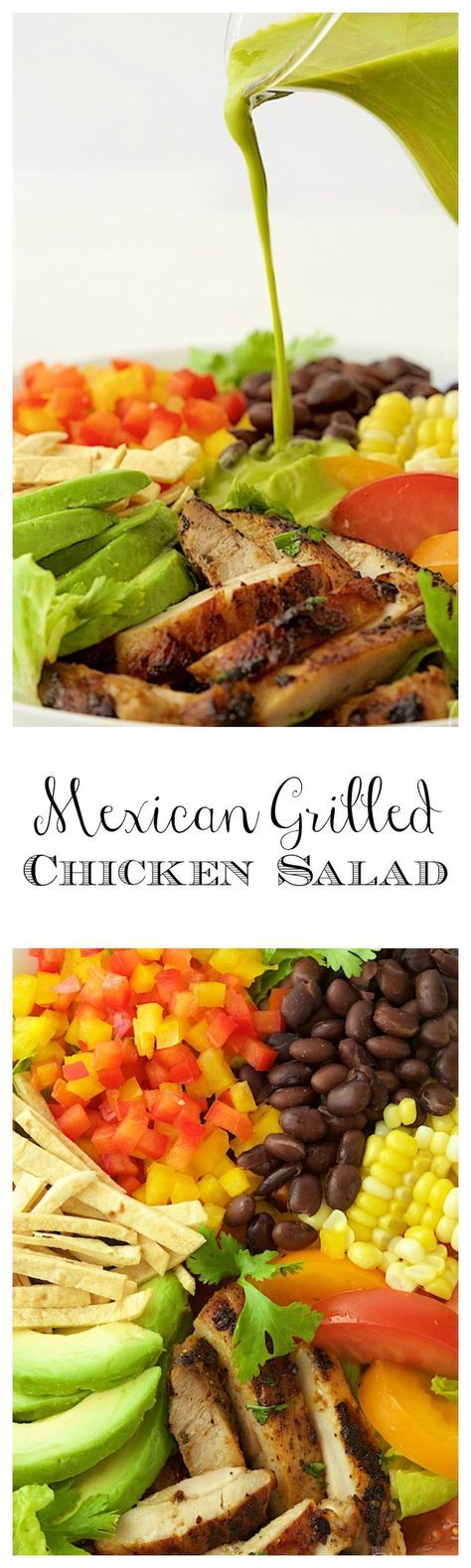 Mexican Grilled Chicken Salad